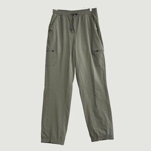 NEW Merrell Womens XS Gray Cargo Fleece-Lined Jogger Pants  M0189